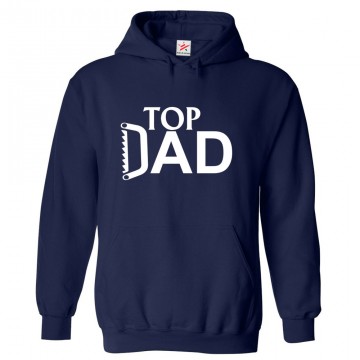 Top Dad Unisex Novelty Kids and Adults Pullover Hooded Sweatshirt for Fathers Top Dad Unisex Novelty Kids and Adults Pullover Hooded Sweatshirt for Fathers